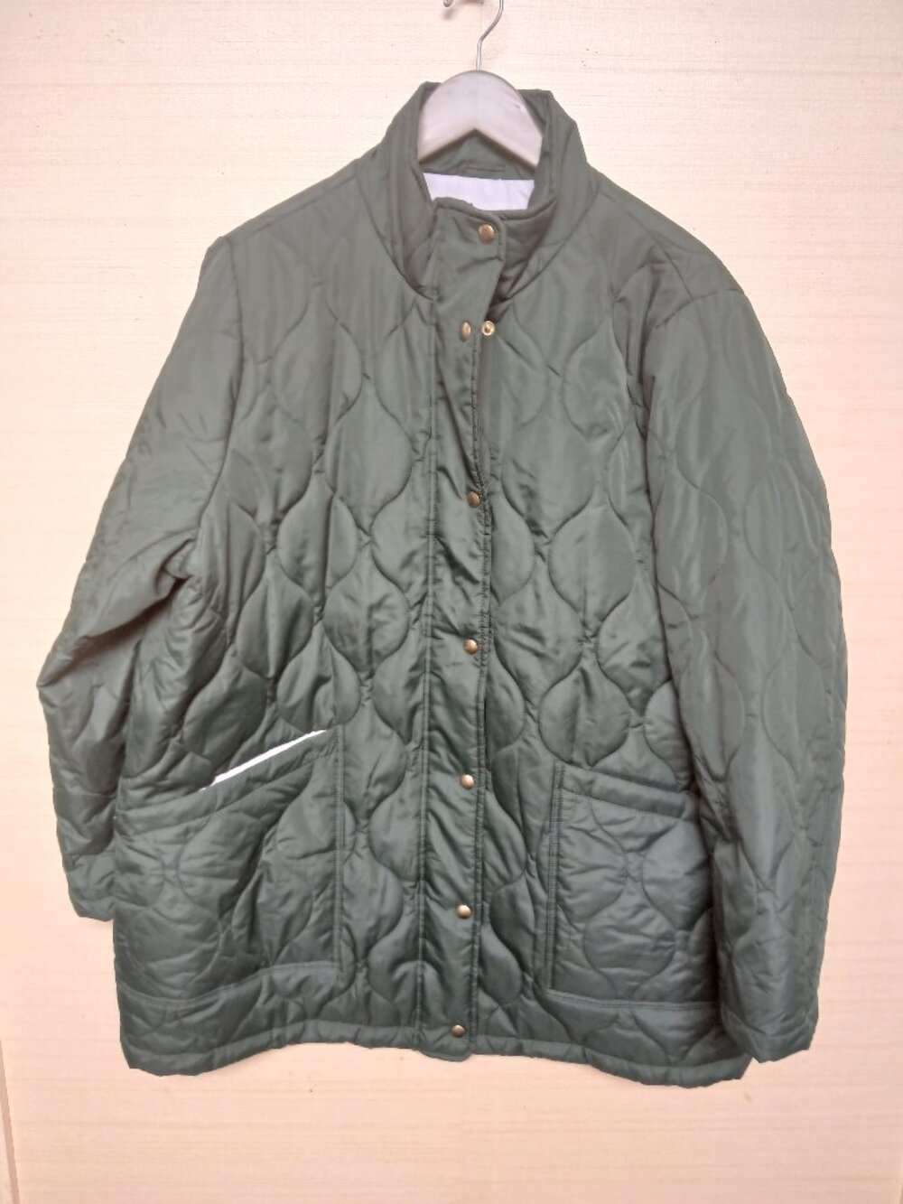 J.Crew Womens XXL  Puffer Jacket  Green